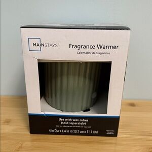 Mainstays Sage Green Fragrance Wax Warmer New in box